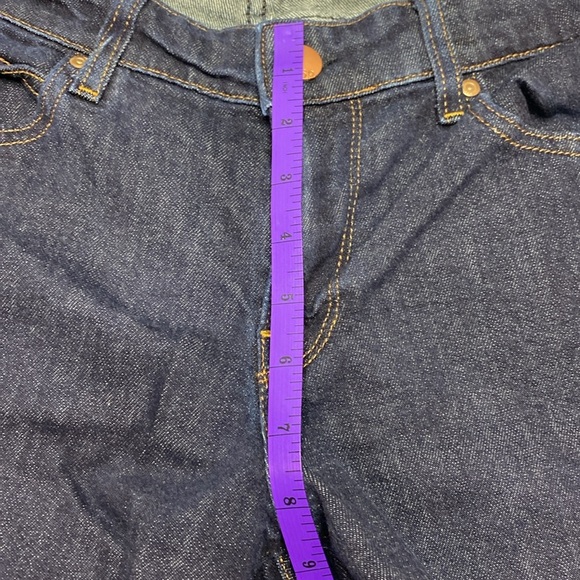 Gap dark wash Real Straight blue jeans size 33/16 - Picture 4 of 9